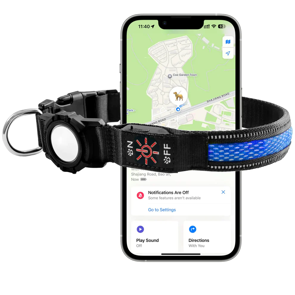 Universal Pet Collar | Smart Pet Tracker LED Light